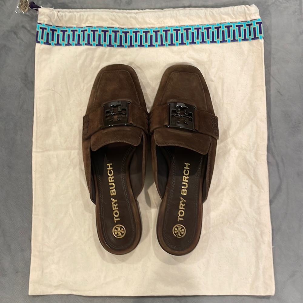 Tory Burch suede mikes